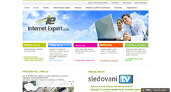 Desktop Screenshot of internetexpert.cz