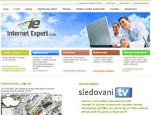 Tablet Screenshot of internetexpert.cz